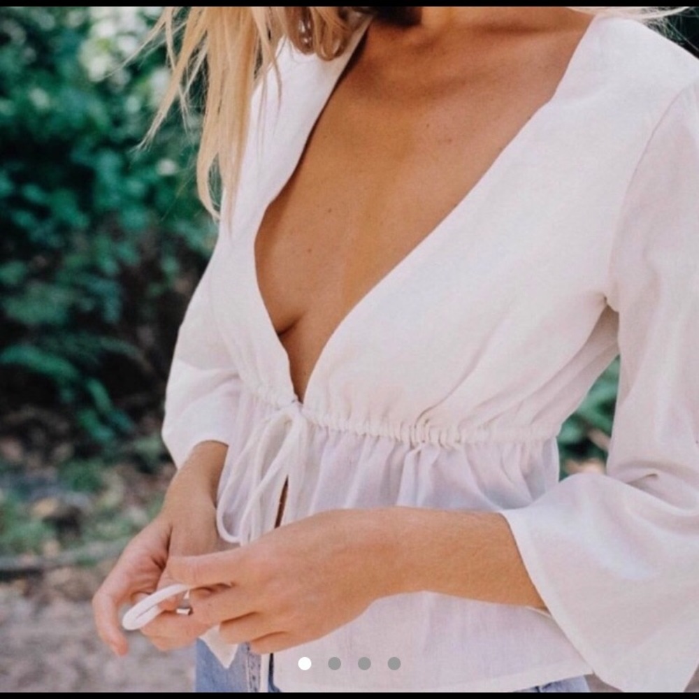 Hazel and Folk top
